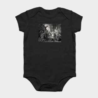 The Sleeping Court - Gustave Dore Baby Bodysuit